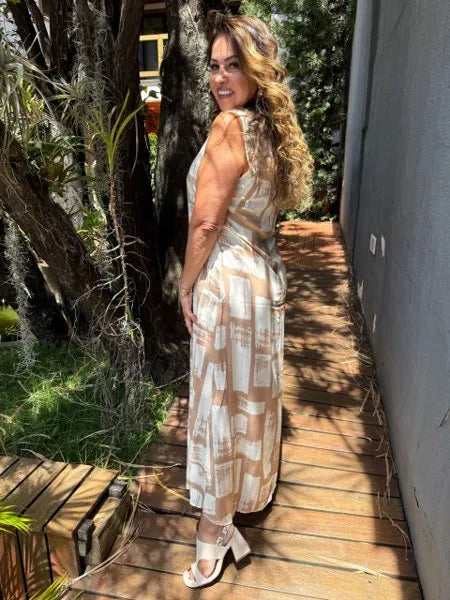 CHEMISE SEM MANGA DEUZA NUDE