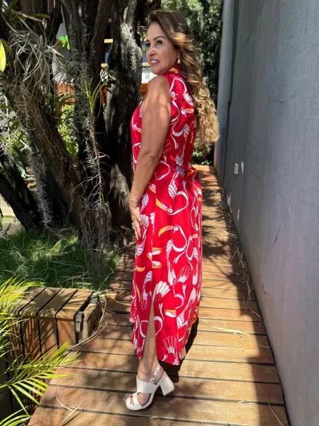 CHEMISE SEM MANGA NEIA
VERMELHA