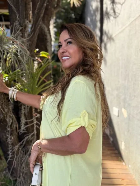 CHEMISE LISA
AMARELO CLARO