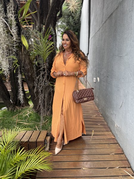 CHEMISE LISA
CARAMELO CLARO