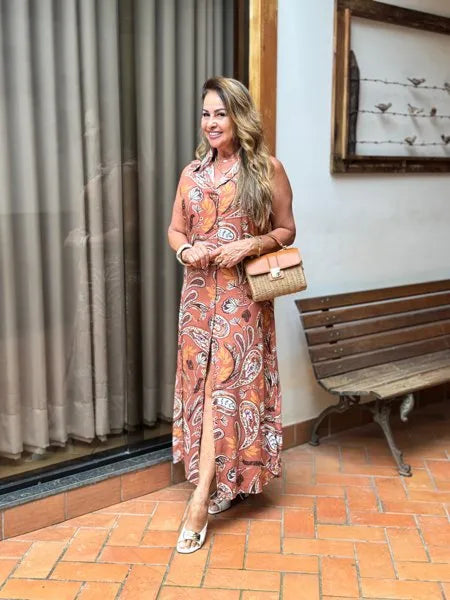 CHEMISE SEM MANGA ELLEN
MARROM