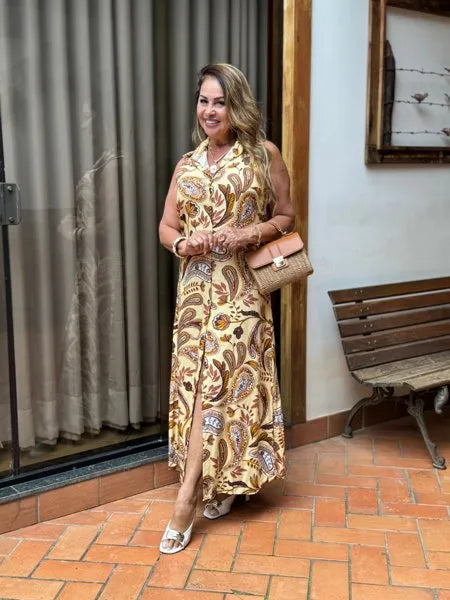 CHEMISE SEM MANGA ELLEN
AMARELO MANTEIGA