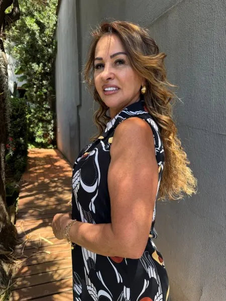 CHEMISE SEM MANGA NEIA
PRETO