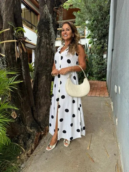 CHEMISE SEM MANGA MAYA
PRETO