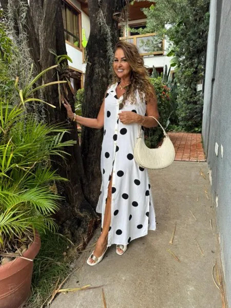 CHEMISE SEM MANGA MAYA
PRETO