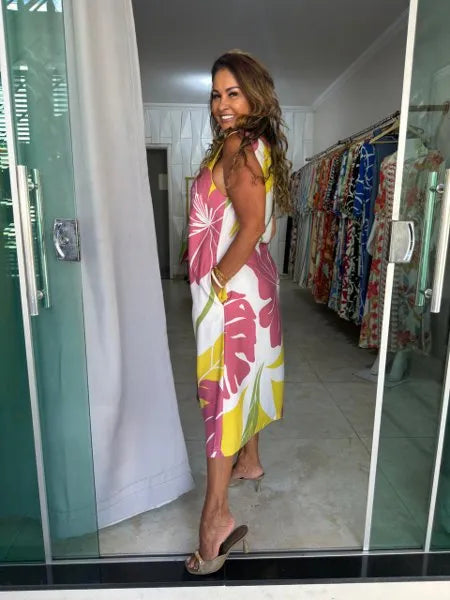 VESTIDO MIDI LUNA
ROSA