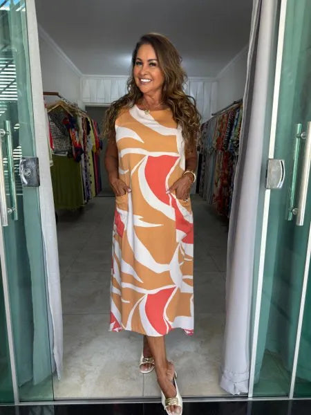 VESTIDO ASSIMÉTRICO BIA
NUDE