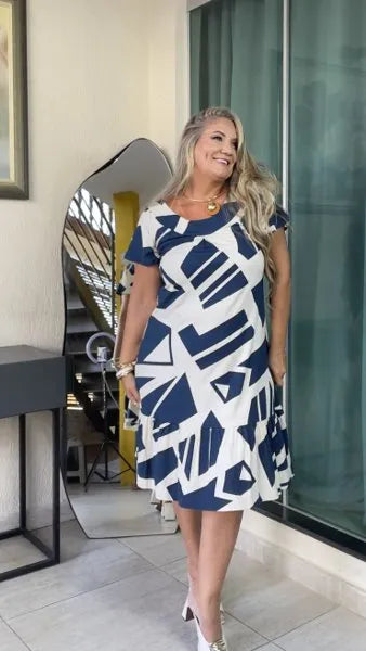 VESTIDO DENISE
AZUL MARINHO