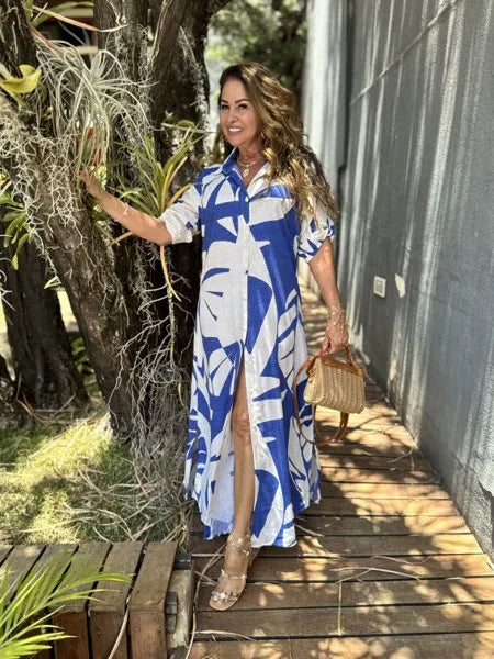 CHEMISE KAROL
                                    AZUL