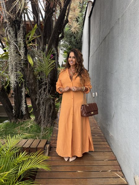 CHEMISE LISA
                                    CARAMELO CLARO