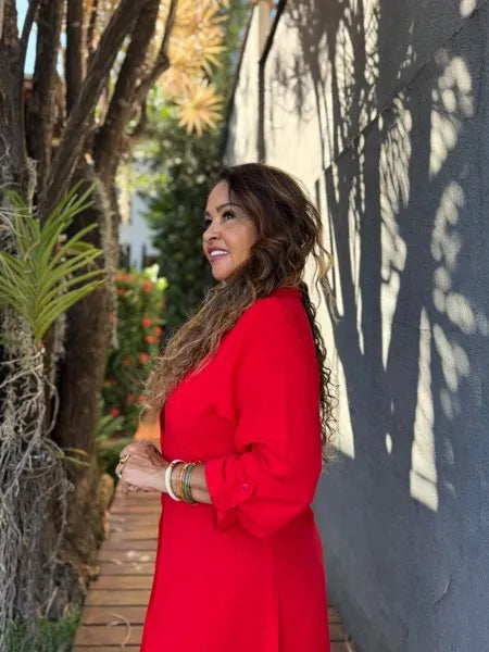 CHEMISE LISA
                                    VERMELHA