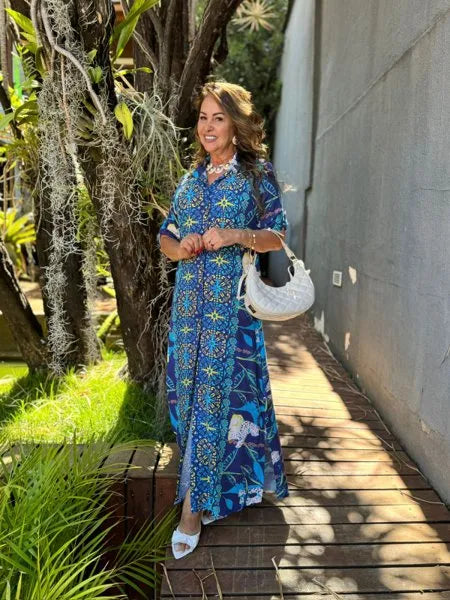 CHEMISE LIZ
                                    AZUL