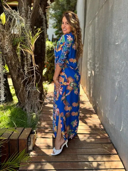 CHEMISE LARA
                                    AZUL