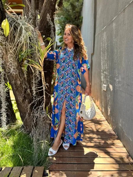 CHEMISE LARA
                                    AZUL