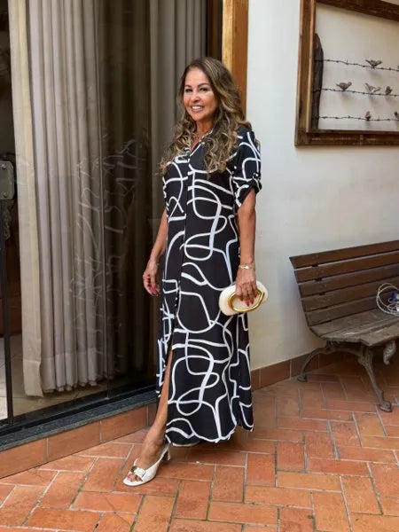 CHEMISE HELOISA 
                                    PRETO