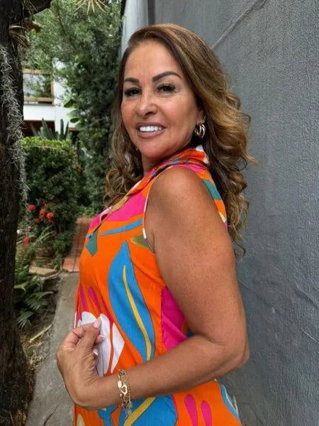 CHEMISE SEM MANGA ANITA
                                    LARANJA