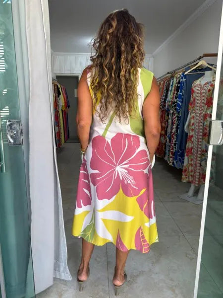 VESTIDO MIDI LUNA
                                    ROSA