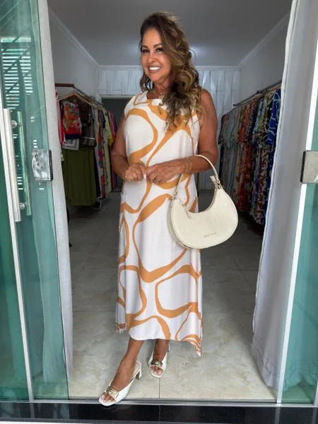 VESTIDO ASSIMÉTRICO NINA
                                    MOSTARDA