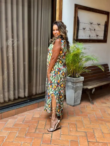 CHEMISE SEM MANGA NICOLE
                                    VERDE MILITAR