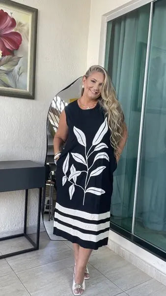 VESTIDO MIDI GABRIELA
                                    PRETO